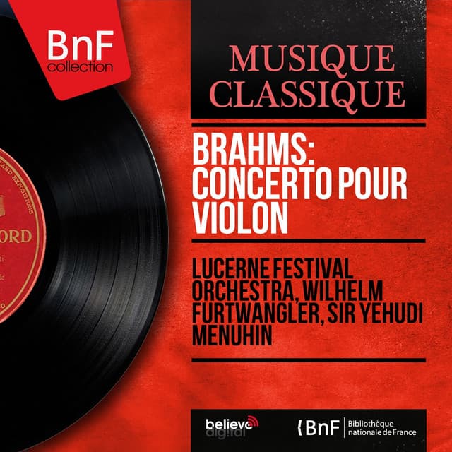 Brahms: Concerto pour violon - Johannes Brahms