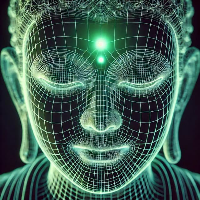 Wireframe Buddha: Harmonic Frequencies of the Mind - Meditation Mantras Guru