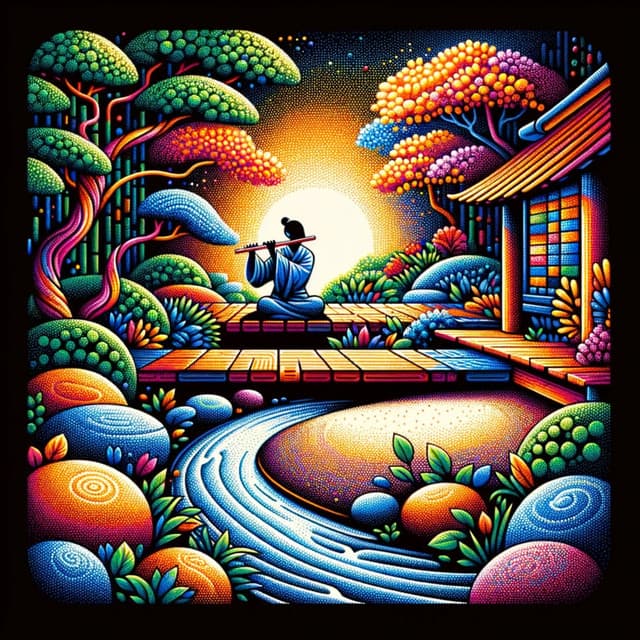 Flauta Mágica Entrelazando Melodías Celestiales