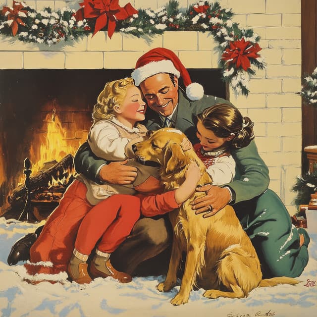 Winter’s Embrace: Music & Firelight - Anti Stress Music Zone