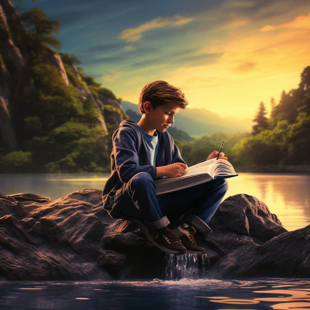 Riverside Melodies for Scholarly Focus: Music by the River - R. Guru