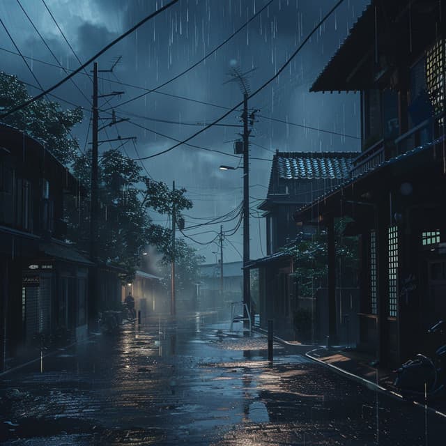 Chill Rain Meditation: Soothing Thunder Soundscapes - Healing Meditation