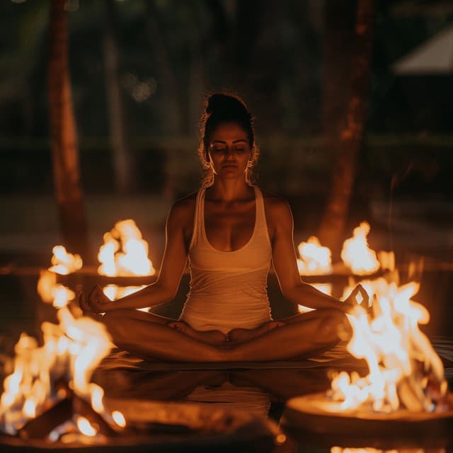 Enfoque Del Fuego: Sonidos Calmantes Para La Concentración - Oscilaciones neuronales Sonidos alfa