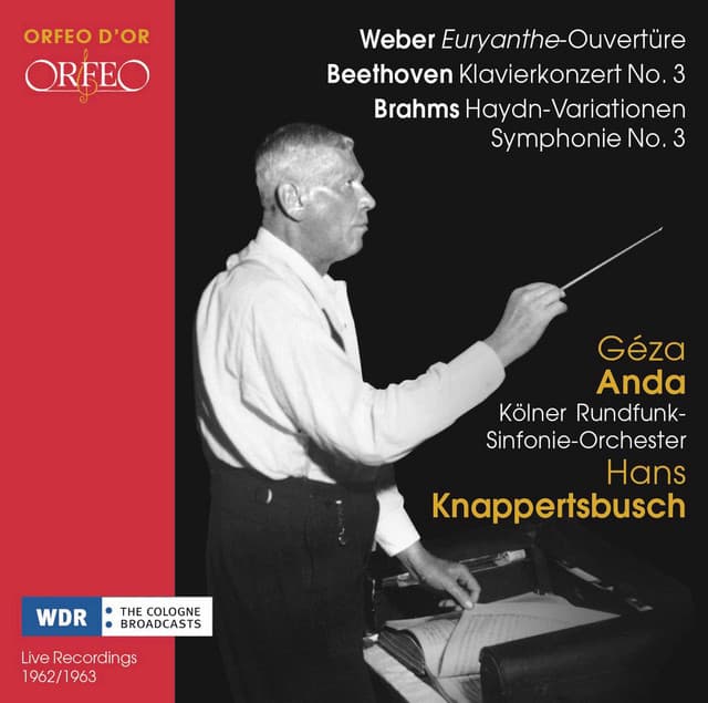 Weber, Beethoven & Brahms: Orchestral Works - Géza Anda