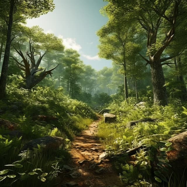 Serenity in Soundscapes: Nature's Symphony - Ambient Forest