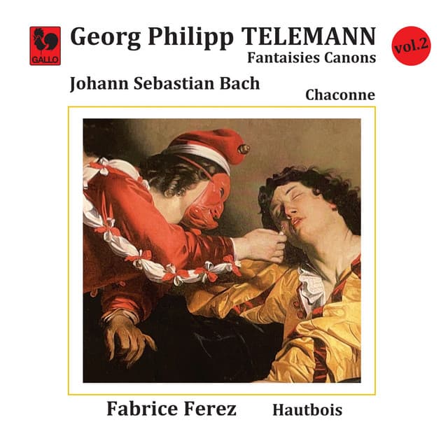 Telemann: Fantasia & Canon for Oboe Solo, Vol. 2 - Georg Philipp Telemann
