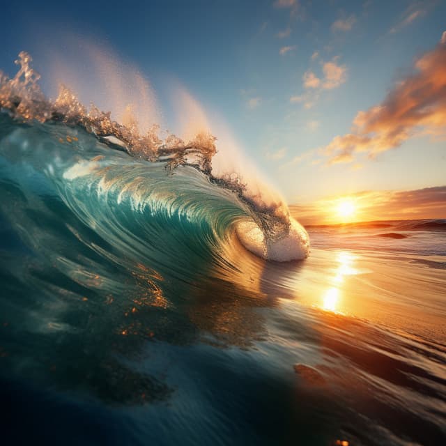 Cuando La Naturaleza Se Encuentra Con El Océano: Melodías Tranquilas Del Agua - Piedra de la tierra