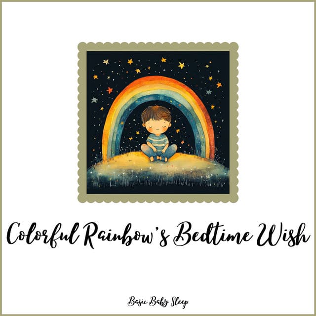 Colorful Rainbow's Bedtime Wish - Basic Baby Sleep