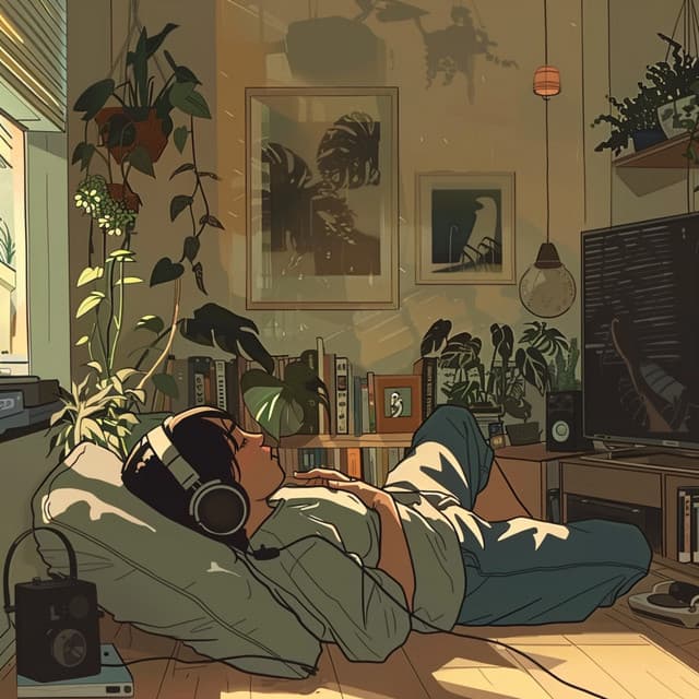 Serene Groove Flow: Lofi Relaxation Melodies - Non-stop Relax