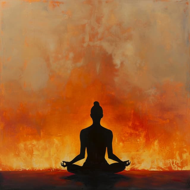 Meditación De Fuego: Serenidad De Las Llamas - Música de Meditación