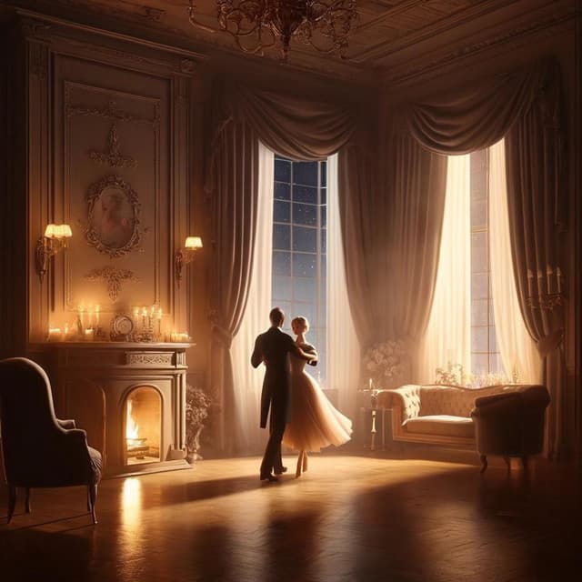 Enchanted Evening: Waltzes in the Moonlit Room - Instrumental Jazz Music Guys