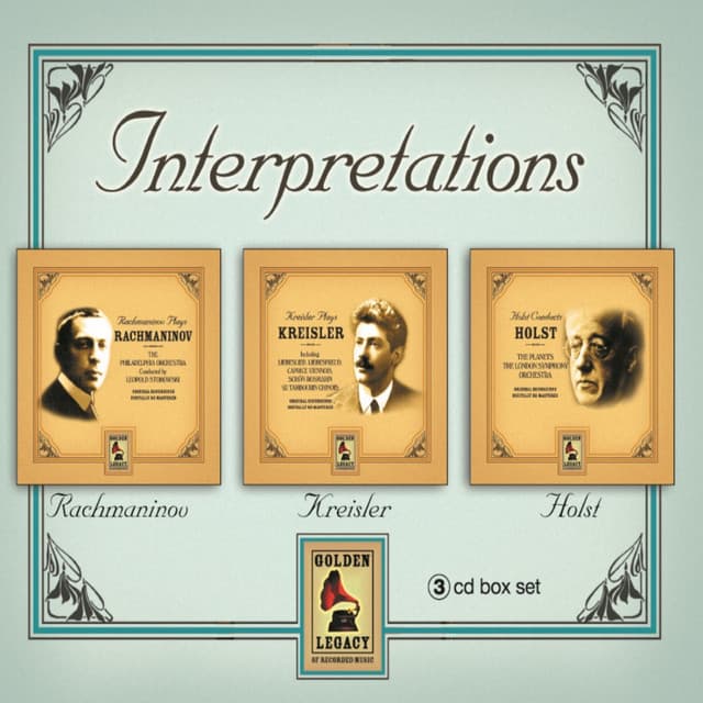 Interpretations Boxset - Sergei Rachmaninoff