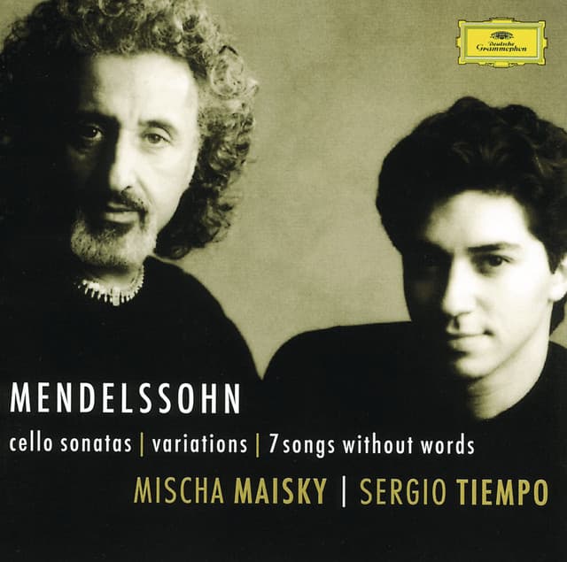 Mendelssohn: Cello Sonatas; Songs without Words - Felix Mendelssohn