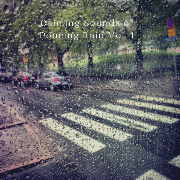 Calming Sounds of Pouring Rain Vol. 1 - Relax with Waves