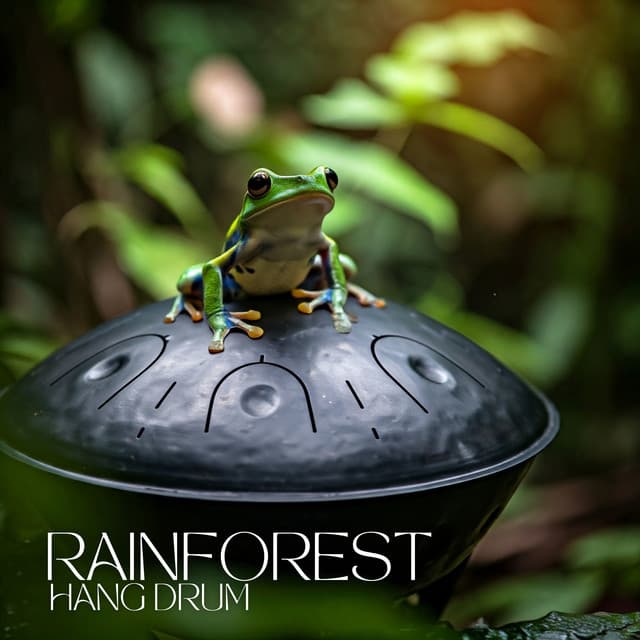 Rainforest Hang Drum: Tropical Nature for Meditation, Insomnia, Spa, Relaxation - Soothing Hang Drum