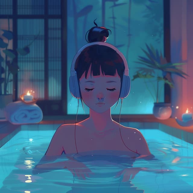 Lofi Spa Harmonics: Soothing Sounds for Serenity - Cozy Space
