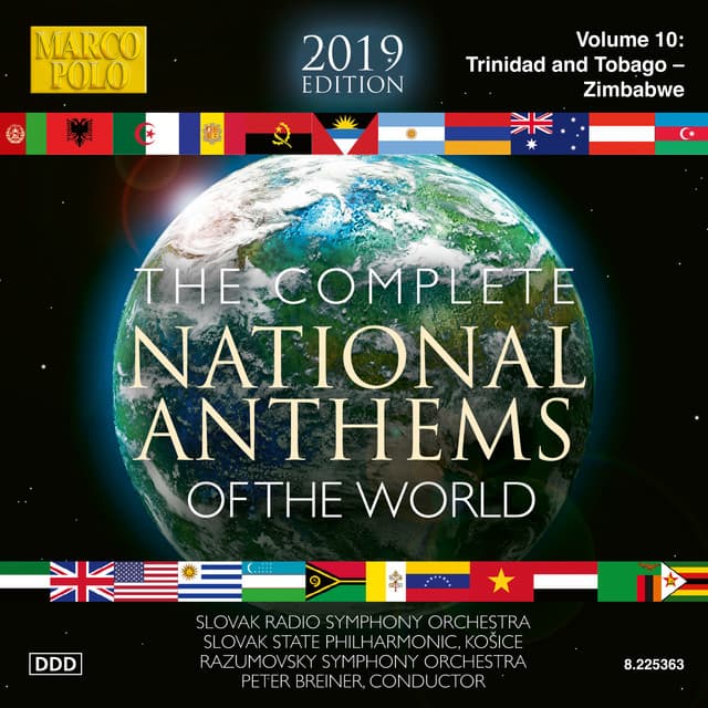 The Complete National Anthems of the World , Vol. 10 - Slovak Radio Symphony Orchestra