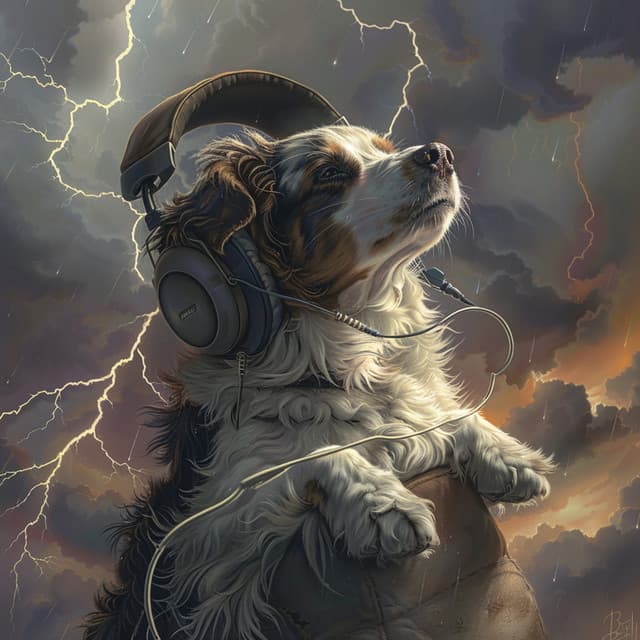Joyful Thunder: Dogs Relaxation Sounds - Dog Whisper