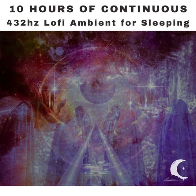 10 Hours of Continuous 432hz Sleep Lofi - White Noise Radiance