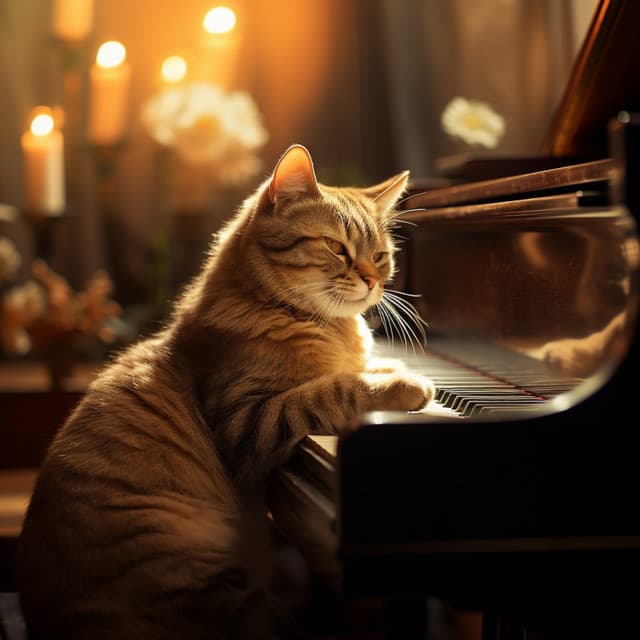 Piano Cats: Graceful Steps Tune - Piano for cats