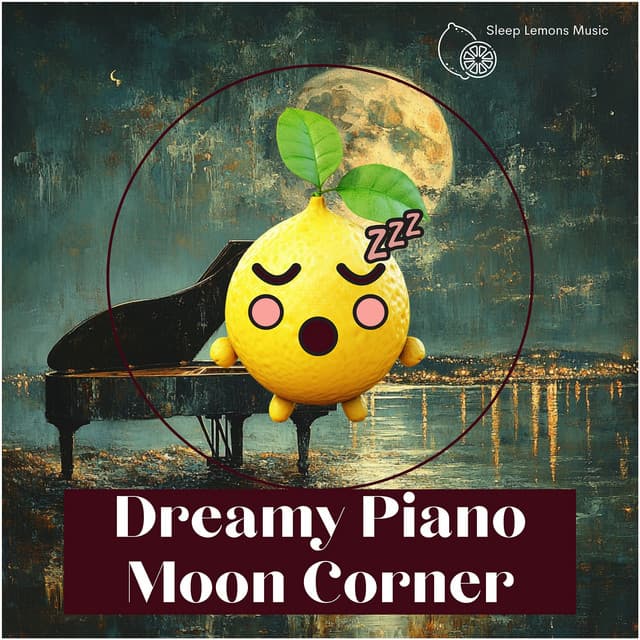 Dreamy Piano Moon Corner - Sleep Lemons Music