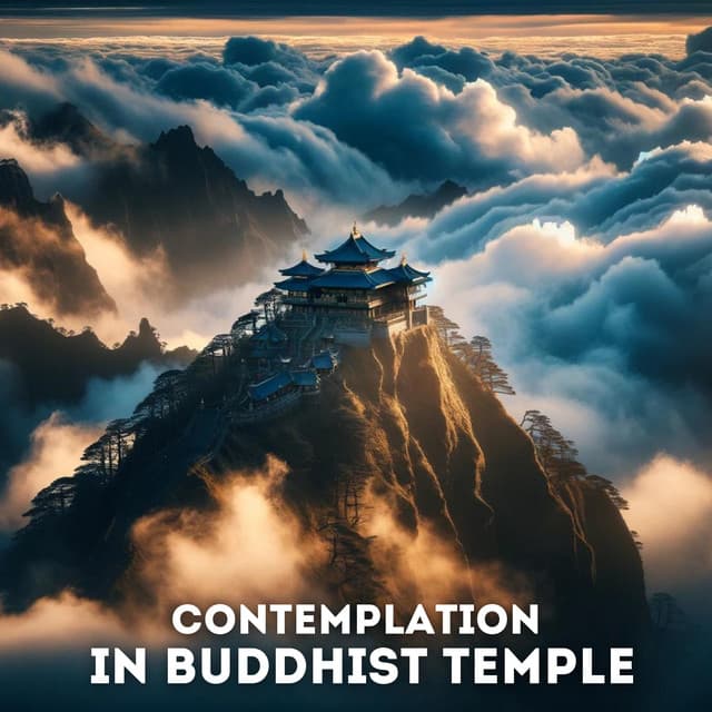 Contemplation in Buddhist Temple - Buddhist Lotus Sanctuary