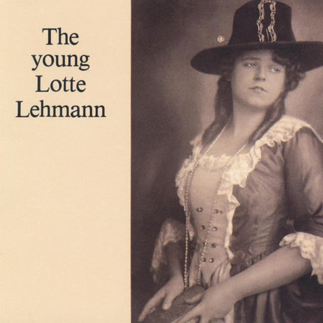 The young Lotte Lehmann - Lotte Lehmann