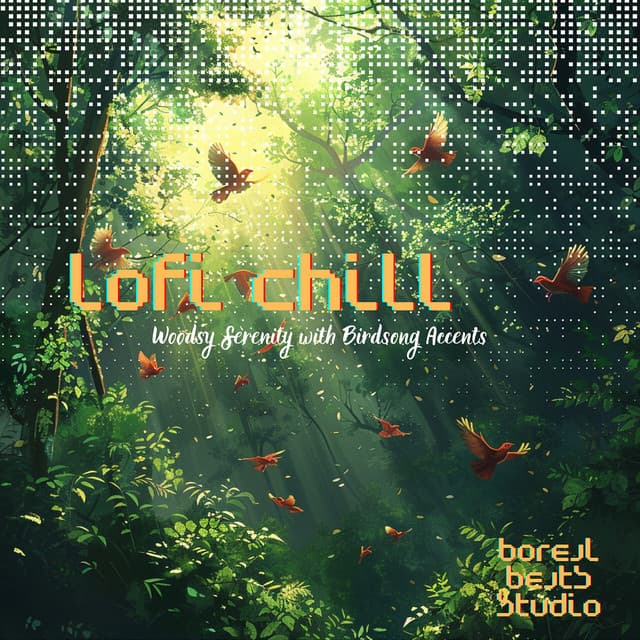 LoFi Chill: Woodsy Serenity with Birdsong Accents - Boreal Beats Studio
