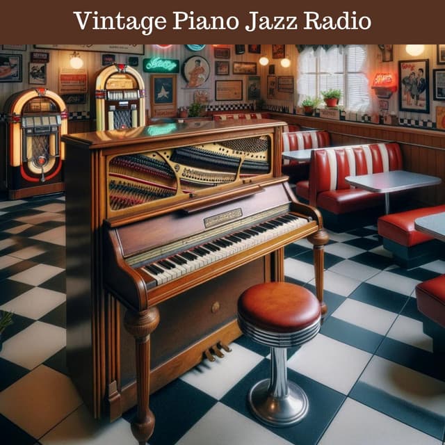 Vintage Piano Jazz Radio: Relaxing Jazz BGM Playlist - Jazz Music Collection