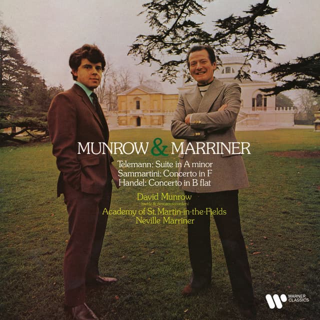 Telemann: Suite in A Minor - Sammartini & Handel: Recorder Concertos - David Munrow