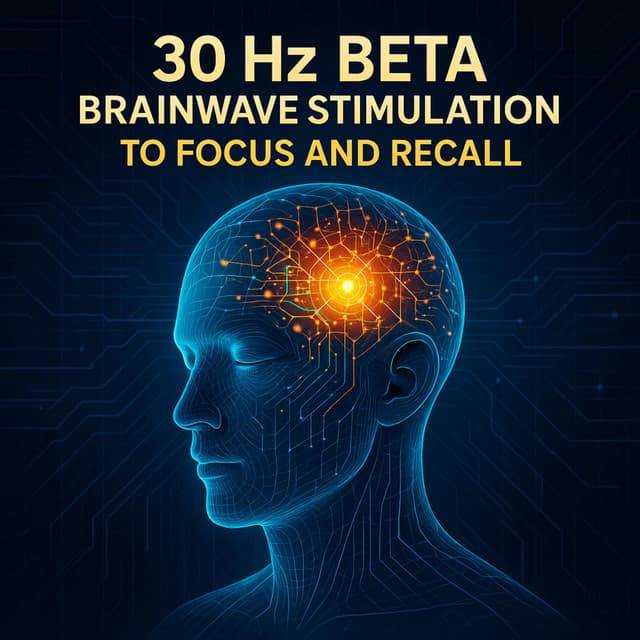 30 Hz Beta Brainwave Stimulation to Focus and Recall - Cosmic Brainwaves