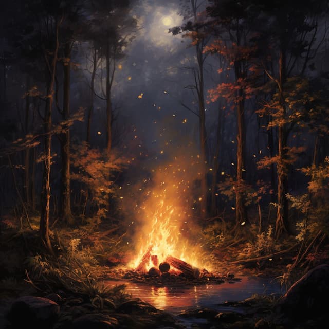 Tareas Eficientes: Sonidos De Fuego Para Una Concentración Enfocada - Binaural late el sueño profundo