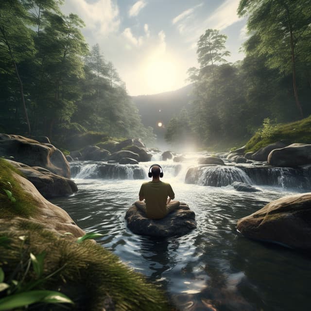 Binaural Meditation: Water Calming Echoes - chillchild
