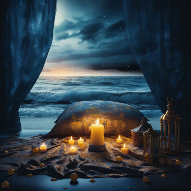 Harmonic Ember Lullabies: Fire and Music - Calm ASMR White Soughs