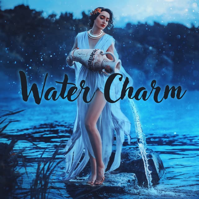Water Charm: Delicate Music with Soft Rain, Ocean Waves and Mountain Stream for Stress Relief and Better Sleep - Calming Water Consort