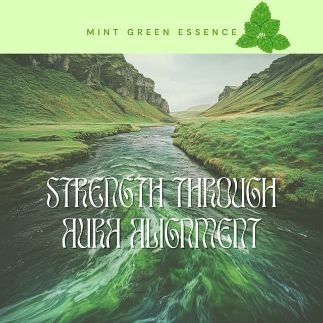 Strength Through Aura Alignment - Mint Green Essence