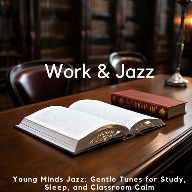 Young Minds Jazz: Gentle Tunes for Study, Sleep, and Classroom Calm - Work & Jazz