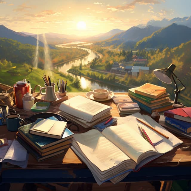 Waterfalls of Concentration: Musical Study Sessions - Wavesand