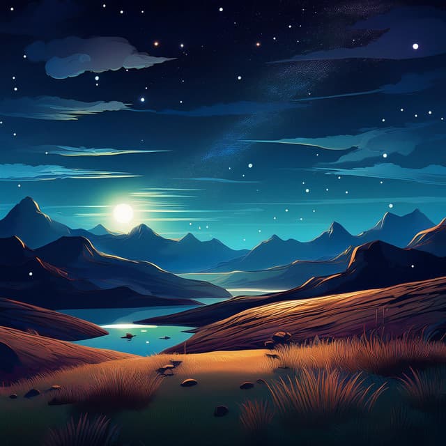 Calma De Medianoche: Ritmos Suaves Para Un Sueño Reparador - Nubes de calma