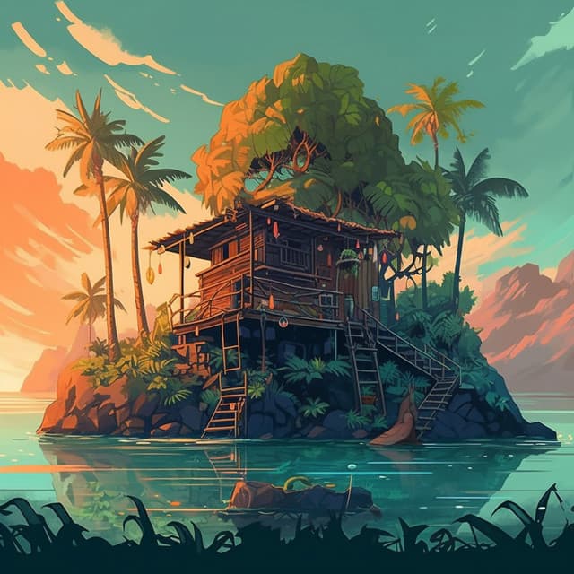 The Island - Speed Lofi Beats - Blossom's Cat