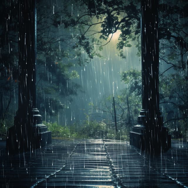 Harmonic Raindrops Rain: Music Under the Storm - Weather Pass