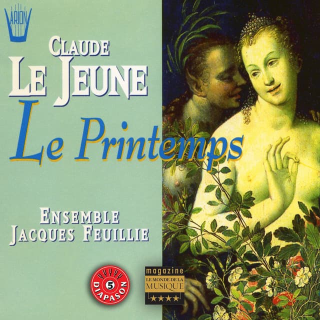 Lejeune : Le printemps - Antoine de Baif