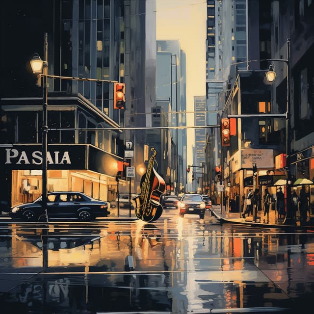 Rhythmic Jazz Pulse: Metropolitan Melodies - Good Mood Jazz