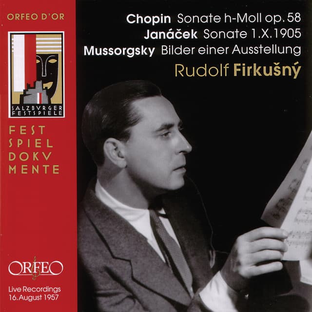 Chopin, Janáček & Mussorgsky: Works for Piano - Rudolf Firkusny
