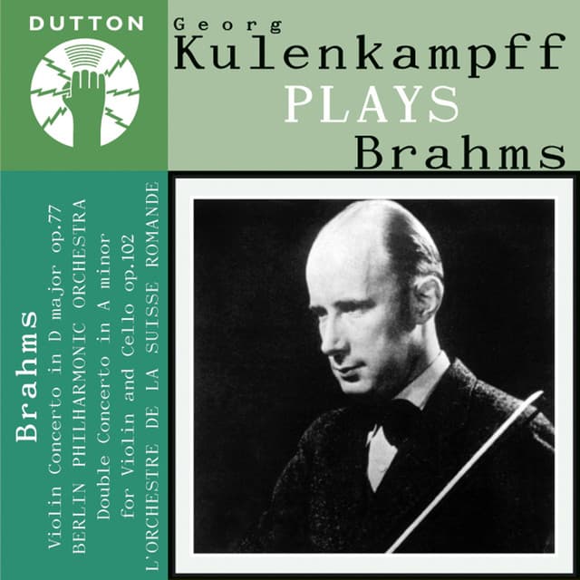 Kulenkampff Plays Brahms - Johannes Brahms