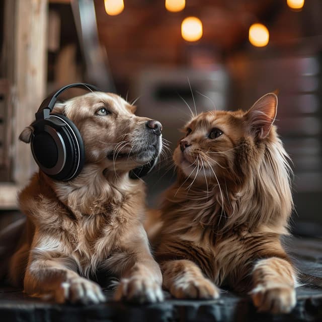 Lofi Pet Harmony: Playful Echoes Calm - Nature Noise