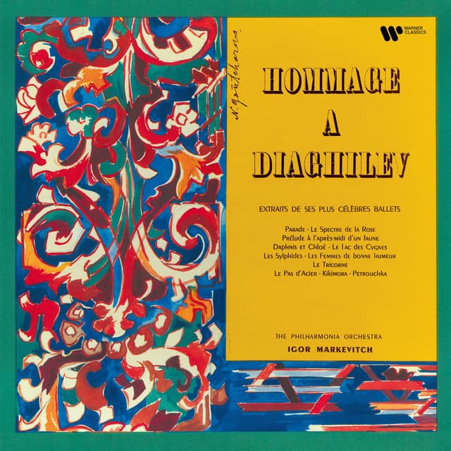 Hommage à Diaghilev - Igor Markevitch